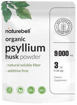 Casca de psyllium em pó NatureBell Organic 1,36 kg 9.000 mg/porção Casca de psyllium em pó NatureBell Organic 1,36 kg 9.000 mg/porção