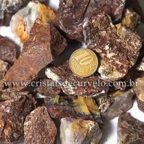 Cascalho Bruto Calcedônia Mosaico 10 a 70mm Tipo B - 1 Kg