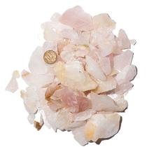 Cascalho Bruto de Quartzo Rosa Natural - 3 Kg - Tamanhos Variados de 10 a 80mm