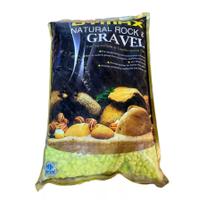 Cascalho Colorido Amarelo Neon Para Aquário Dymax 4kg