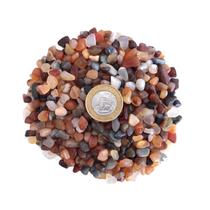 Cascalho De Pedra Ágata Cornalina - 1kg