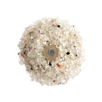 Cascalho De Pedra Cristal Natural Miúdo 01 - 500g