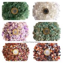 Cascalho De Pedra Natural Orgonite Chakras Artesanato - 250g - Equilíbrio Pedras Naturais