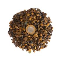 Cascalho De Pedra Olho De Tigre - 1 Kg