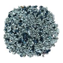 Cascalho De Pedra Pirita Com Turmalina Negra Natural - 250g