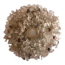 Cascalho De Pedra Quartzo Fumê - 500g