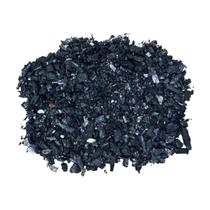 Cascalho De Pedra Turmalina Negra Bruta Miúdo 01 - 500g Cascalho De Pedra Turmalina Negra Bruta Miúdo 01 - 500g