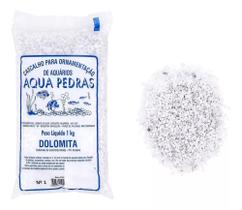 Cascalho Dolomita Moida Nº 1 Para Aquários 1kg - Aqua Pedras