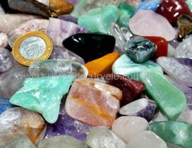 Cascalho Misto Polido - 5 kg de Pedras Naturais de 35 a 50 mm Classe B