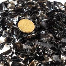 Cascalho Obsidiana Negra 15mm 100g Bruto Natural Orgonite
