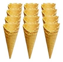 Cascão De Sorvete Marvi Kit Com 12 Sequinhas E Crocantes