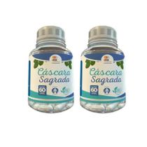 Cáscara Sagrada - 60 Caps 500Mg Kit Com - 2 Potes Cáscara Sagrada - 60 Caps 500Mg Kit Com - 2 Potes