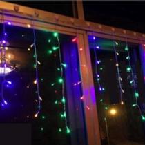 Cascata 100 Leds 8 Funções - Decoração Natal