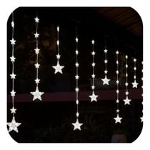 Cascata 105 Leds Estrelinhas Fio De Fada 8 Funções Bivolt Cascata 105 Leds Estrelinhas Fio De Fada 8 Funções Bivolt