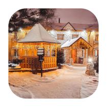 Cascata 120 Led 8 Funções Prova D'água Branco Quente Bivolt Fio Branco 3m Uso Externo Natal Cascata 120 Led 8 Funções Prova D'água Branco Quente Bivolt Fio Branco 3m Uso Externo Natal