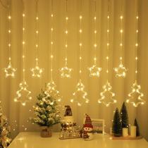 Cascata 138 Led's com Formatos 220v-110v 3M Luzes Natal Festa Bivolt Cascata 138 Led's com Formatos 220v-110v 3M Luzes Natal Festa Bivolt