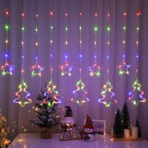 Cascata 138 Led's com Formatos 220v-110v 3M Luzes Natal Festa Bivolt Cascata 138 Led's com Formatos 220v-110v 3M Luzes Natal Festa Bivolt