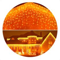 Cascata 200 Leds 5 Metros Luz Fixa Decoração de Natal Extensível Cascata 200 Leds 5 Metros Luz Fixa Decoração de Natal Extensível