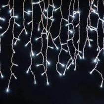 Cascata 300 Leds Decoração Natal 8 Funções