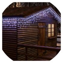 Cascata 400 leds com strobo prova d'água 31v bivolt 9,5m