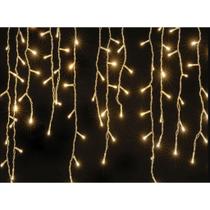 Cascata 400 Leds Pisca 8 Funções Branco 10 Metros Natal