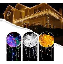 Cascata 400L Natal 10M Pisca Pisca 110V D Branco Quente 110V Cascata 400L Natal 10M Pisca Pisca 110V D Branco Quente 110V