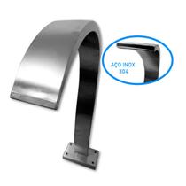 Cascata Aço Inox Slim Para Piscinas