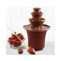 Cascata Chocolate Fonte Fondue Elétrica Torre 3 Andares