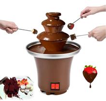 Cascata Chocolate Quente Chocolateira 3 Torres Elétrica 110v