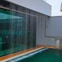 Cascata Chuveiro Tubular com Bicos de Saída 4 metros