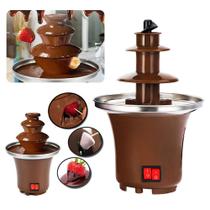 Cascata de Chocolate Fondue Maquina Elétrica 110v Festas e Eventos