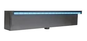 Cascata De Embutir 100cm Lâmina Curta Led Rgb - Inox 304 Cascata De Embutir 100cm Lâmina Curta Led Rgb - Inox 304