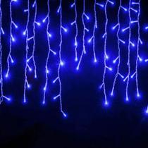 Cascata de Luz Natalina 300 Leds 8 Funções Pisca Pisca Cortina para Decoração de Natal Cascata de Luz Natalina 300 Leds 8 Funções Pisca Pisca Cortina para Decoração de Natal