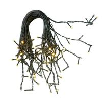 Cascata Estrobo 6M 250 LEDs Branco Quente Fio Verde 220V Uso Externo Profissional Cascata Estrobo 6M 250 LEDs Branco Quente Fio Verde 220V Uso Externo Profissional