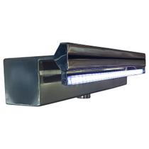 Cascata Inox Embutir 40cm Lâmina Curta Led + Controladora