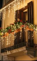 Cascata Luminosa 240 Led Branco ou Amarelo Com 8 Funções 4,3m Natal Pisca Pisca Decoração Fachada Festa 127 V Decorações Natalinas Enfeites Papai Noel Cascata Luminosa 240 Led Branco ou Amarelo Com 8 Funções 4,3m Natal Pisca Pisca Decoração Fachada Festa 127 V Decorações Natalinas Enfeites Papai Noel