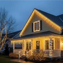 Cascata Natal 10m 400 Led Luz Fixa Residenciais Condomínios Cascata Natal 10m 400 Led Luz Fixa Residenciais Condomínios