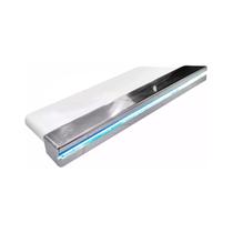 Cascata Para Piscina 40cm De Embutir Bico Inox Com Led Rgb