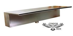 Cascata Para Piscina de Embutir Lamina Longa Grande - 80 cm - Condor Inox