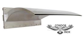Cascata para Piscina Wave de Parede Media- 80 cm - Condor Inox