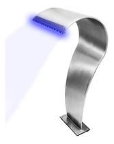 Cascata Piscina Com Led High Tech Media Polida Librainox