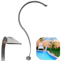 Cascata Piscina Floripa Bico 10 Cm em Aco Inox Inox Alianca