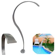 Cascata Piscina Floripa Bico 7,5 Cm em Aco Inox Inox Alianca