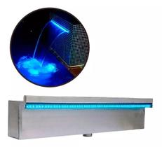 Cascata Piscina Inox304 De Embutir Tradicional 40 Led Rgb