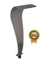 Cascata Piscina Naja Aço Inox 316 Escovado Garantia Fabricante