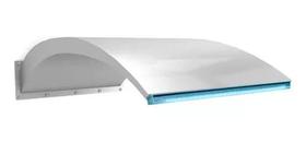 Cascata Piscina Wave Wall 80x50 Cm Inox Led + Controladora