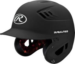 Casco de Bateo de Béisbol Rawlings R16 VELO Senior Negro Mate Casco de Bateo de Béisbol Rawlings R16 VELO Senior Negro Mate