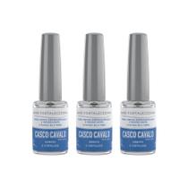 Casco De Cavalo Trop Care Fortalecedora 8Ml - Kit Com 3Un