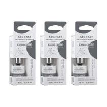 Casco De Cavalo Trop Care Secante Fast 9Ml - Kit Com 3Un