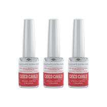 Casco De Cavalo Trop Care Vitaliza Extra Fort 8Ml-Kit 3Un